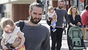 Image result for Russell Brand children. Size: 173 x 100. Source: ghanafuo.com