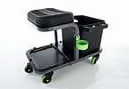 Image result for Car Wash Caddy Cart. Size: 144 x 100. Source: www.sharperimage.com