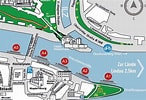 Bildergebnis für Passau Hafen Karte. Größe: 146 x 100. Quelle: tourismus.passau.de