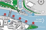 Bildergebnis für Passau Hafen Karte. Größe: 150 x 100. Quelle: tourismus.passau.de