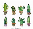 Image result for Cactus Tekenen. Size: 114 x 100. Source: www.vexels.com