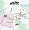 Image result for Diritti e stemma della città di Lubiana. Size: 96 x 100. Source: www.travel365.it