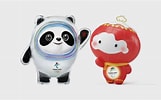 Image result for Beijing Olympics mascots. Size: 161 x 100. Source: popicon.life