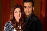 Image result for Karan Johar with His Wife. Size: 154 x 100. Source: www.patrika.com
