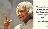 Image result for A. P. J. Abdul Kalam Quotes. Size: 165 x 100. Source: bestwishescollections.com