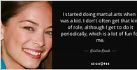 Image result for Kristin Kreuk Quotes. Size: 196 x 100. Source: www.azquotes.com
