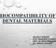 in vitro models For Biocompatibility of dental Materials માટે ઇમેજ પરિણામ. માપ: 116 x 100. સ્ત્રોત: www.slideshare.net