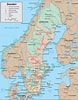 Image result for Sverige Karta. Size: 78 x 100. Source: www.maps-of-europe.net