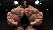 Image result for world's Largest Female Bodybuilder. Size: 176 x 100. Source: www.pumpingmetals.com
