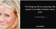 Image result for Cameron Diaz Quotes. Size: 192 x 100. Source: www.azquotes.com