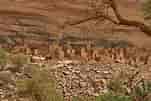 Image result for Bandiagara Escarpment Mali. Size: 151 x 101. Source: www.amusingplanet.com