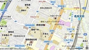 Image result for 福岡市香椎近辺地図. Size: 182 x 102. Source: www.mapion.co.jp