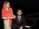 Image result for A R Rahman wife. Size: 137 x 102. Source: www.zoomtventertainment.com