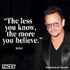 Image result for Bono Quotes. Size: 103 x 102. Source: www.pinterest.com
