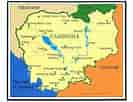 Image result for Cambodia Map. Size: 133 x 102. Source: heifer12x12.com