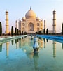 Image result for Taj Mahal Sunrise. Size: 90 x 102. Source: www.dreamstime.com