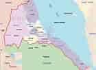 Image result for Eritrea Geografi. Size: 140 x 102. Source: www.mapsof.net