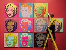 Image result for Andy Warhol Artista commerciale di New York. Size: 135 x 102. Source: www.independent.co.uk