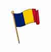 Image result for Romanian Flag. Size: 100 x 102. Source: vectorportal.com