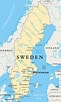 Image result for Sverige Karta. Size: 61 x 102. Source: www.guideoftheworld.com