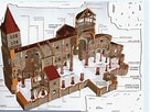 Bildergebnis für Romanik Kirche Aufbau. Größe: 136 x 102. Quelle: www.pinterest.com