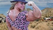 Image result for Tallest Bodybuilder Female. Size: 183 x 103. Source: www.femalebodybuilders24.com