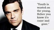 Image result for Robbie Williams Quotes. Size: 187 x 103. Source: www.pinterest.com