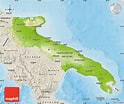 Image result for Geografia Della Puglia. Size: 124 x 104. Source: www.maphill.com