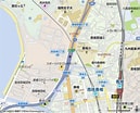 Image result for 福岡市香椎近辺地図. Size: 129 x 104. Source: www.mapion.co.jp