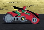 Image result for Robin Motorcycle. Size: 152 x 104. Source: teentitans.wikia.com