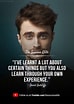 Image result for Daniel Radcliffe Quotes. Size: 74 x 104. Source: www.thesuccesselite.com
