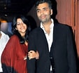 Image result for Karan Johar with His Wife. Size: 113 x 104. Source: dareyap.blogspot.com
