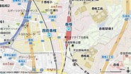Image result for 福岡市香椎近辺地図. Size: 185 x 104. Source: www.mapion.co.jp