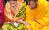 تصویر کا نتیجہ برائے Ajay Devgn Wedding. سائز: 171 x 104۔ ماخذ: www.bollywoodhungama.com