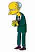 Image result for Mr. Burns. Size: 69 x 104. Source: mystickermania.com
