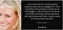 Image result for Cameron Diaz Quotes. Size: 216 x 104. Source: www.azquotes.com