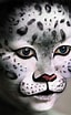 mida de Resultat d'imatges per a Snow Leopard Makeup.: 64 x 104. Font: www.pinterest.com