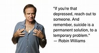 Image result for Robin Williams the saddest people. Size: 196 x 105. Source: www.good.is