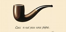 Image result for Ceci n'est pas une pipe. Size: 217 x 106. Source: www.corodok.de