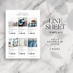 Image result for Custom Line Sheet Wholesale Canva Template Catalogue Design Product Price List Line Sheet for Wholesale Small Business Line Sheet Design. Size: 106 x 106. Source: www.pinterest.com