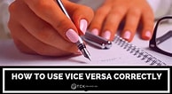 Image result for Vise Versa Example. Size: 194 x 106. Source: www.tckpublishing.com