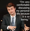 Image result for Daniel Radcliffe Quotes. Size: 102 x 106. Source: www.relatably.com