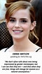 Image result for Emma Watson Quotes. Size: 60 x 106. Source: quotesgram.com