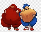 Image result for Fat Sonic. Size: 135 x 106. Source: www.pngegg.com