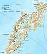 Image result for Map of Lofoten Islands Norway. Size: 93 x 106. Source: www.victoriana.com