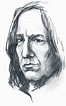 Image result for How to Draw Severus Snape. Size: 66 x 106. Source: paintingvalley.com