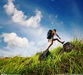 Image result for 登山. Size: 118 x 106. Source: www.nipic.com