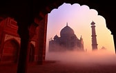 Image result for Taj Mahal Sunrise. Size: 168 x 106. Source: www.sodhatravel.com