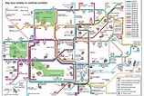 London Public Transportation Maps-க்கான படிம முடிவு. அளவு: 158 x 106. மூலம்: maps-london.com