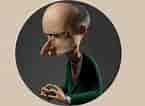 Image result for Mr. Burns. Size: 145 x 106. Source: www.behance.net